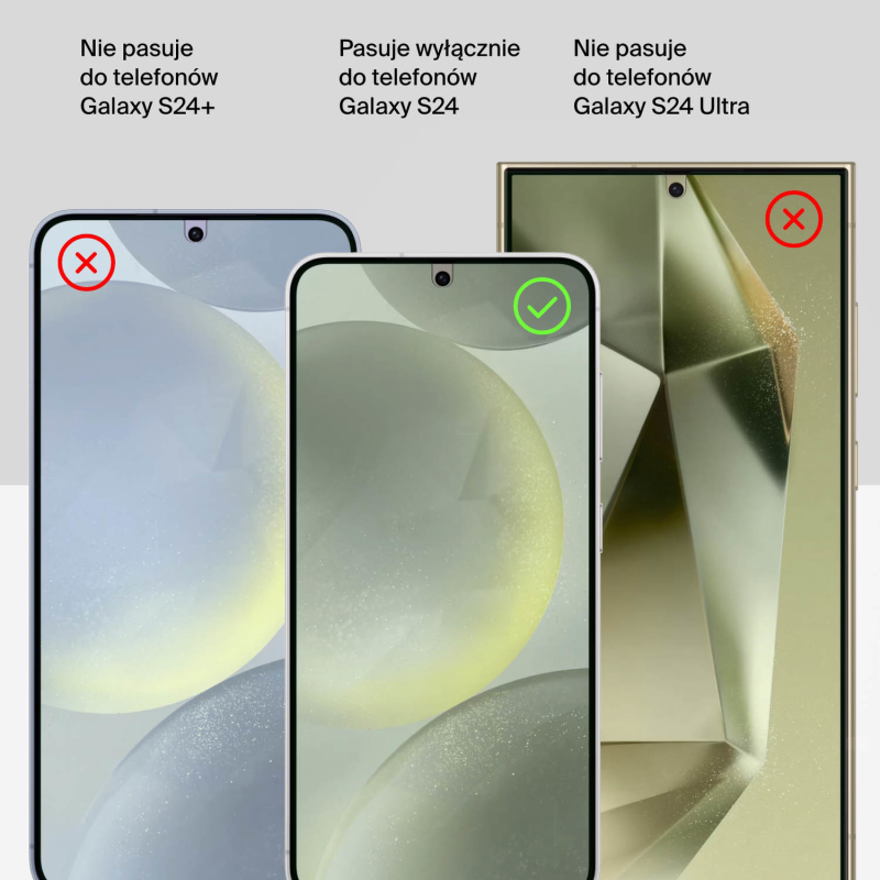 Belkin Folia ochronna na Samsung S24, TrueClear Curve, z filtrem światła niebieskiego