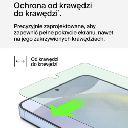 Belkin Szkło na Samsung S24+, TrueClear Curve, z filtrem światła niebieskiego