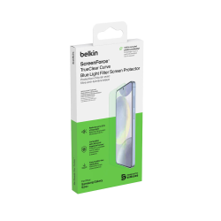 Belkin Folia ochronna na Samsung S24+, TrueClear Curve, z filtrem światła niebieskiego