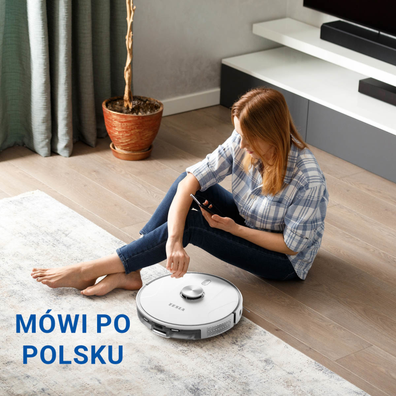 TESLA RoboStar iQ700 Plus Robot odkurzający i mopujący 2w1 z… | PartsPC.pl