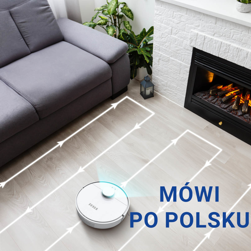 TESLA RoboStar iQ550 Robot odkurzający i mopujący 2w1 z nawi… | PartsPC.pl