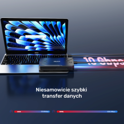 Unitek Obudowa dysku SSD M.2 NVMe i SATA 10Gbps USB