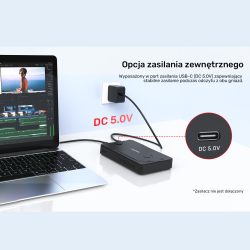 Unitek Obudowa dysku SSD M.2 NVMe i SATA 10Gbps USB