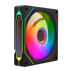 Rampage Wentylator do obudowy 120MM 1800RPM Infinite loop ARGB czarny PWM