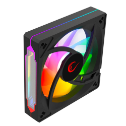 Rampage Wentylator do obudowy 120MM 1800RPM Infinite loop ARGB czarny PWM