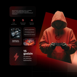 Rampage Hydra Pad bezprzewodowy RGB 2.4G Hall, spusty analogowe