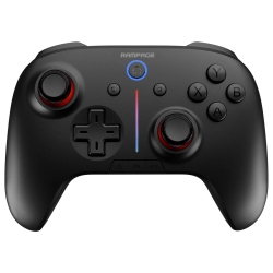 Rampage Hydra Pad bezprzewodowy RGB 2.4G Hall, spusty analogowe