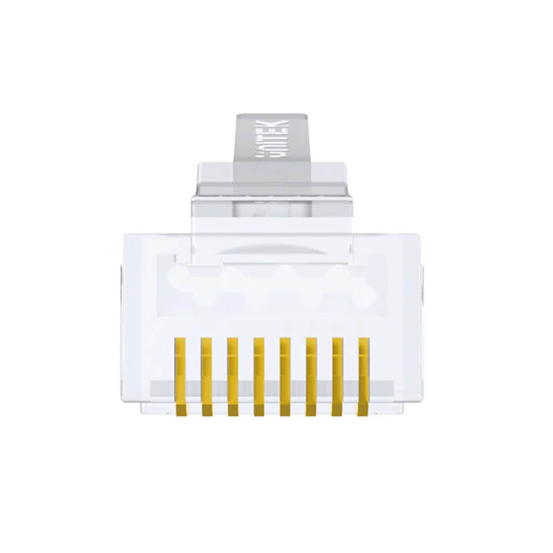 Unitek Wtyk modularny Pass-Through RJ45 Cat. 7, 50szt. OT1094ATP01