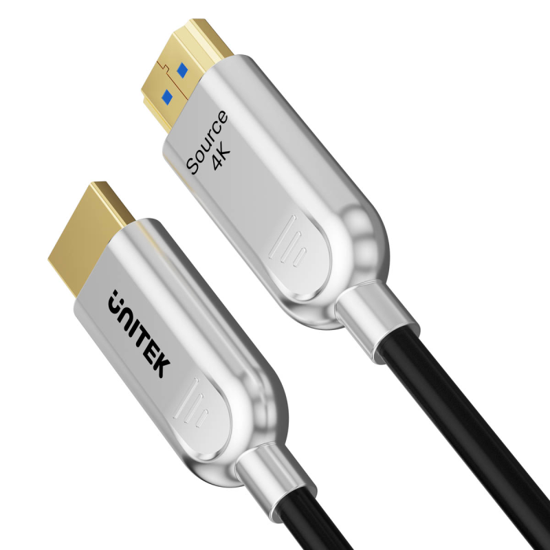 Unitek Kabel optyczny HDMI 2.0 AOC 4K 60Hz 20 m