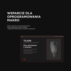 Rampage mysz bezprzewodowa TILION Czarna