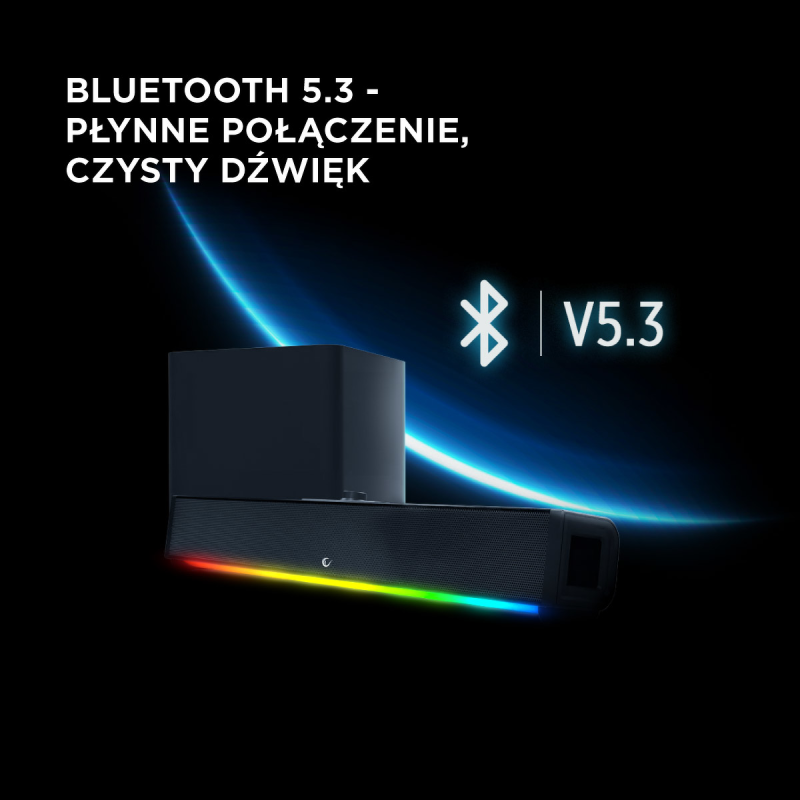 Rampage RM-1 SoundWave Plus głośnik gamingowy TF, BT+USB+AUX… | PartsPC.pl