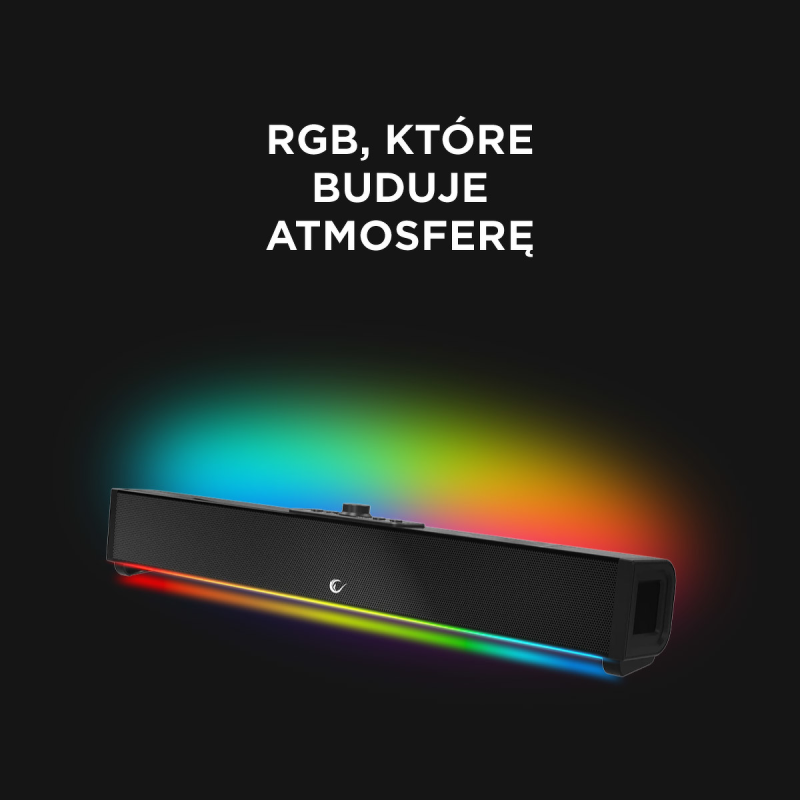 Rampage RM-1 SoundWave Plus głośnik gamingowy TF, BT+USB+AUX… | PartsPC.pl
