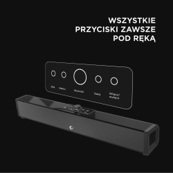 Rampage RM-1 SoundWave Plus głośnik gamingowy TF, BT+USB+AUX… | PartsPC.pl