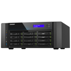 QNAP TS-h1277AFX-R7-32G | 12-zatokowy serwer NAS all-flash, AMD Ryzen, 32GB RAM, 2x10Gb Base-T,Tower