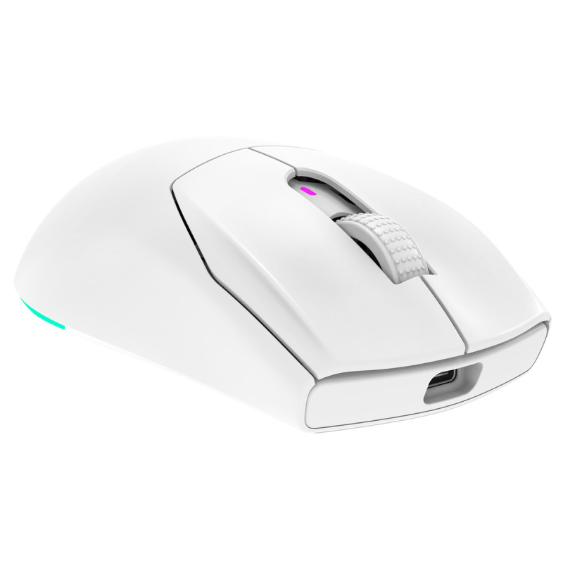 Rampage Prote M5 mysz bezprzewodowa 24000 DPI RGB LED 1K Hz biała