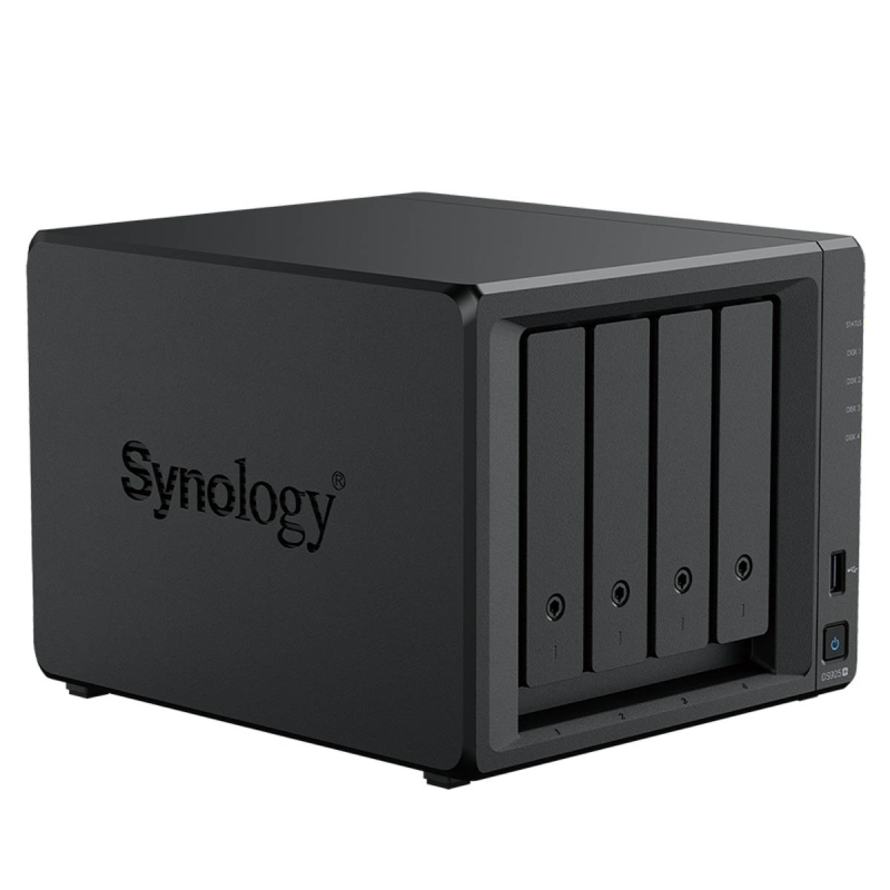 Synology DS925+ /8T | 4-zatokowy serwer NAS w zestawie z dyskami o łącznej pojemności 8TB, Tower
