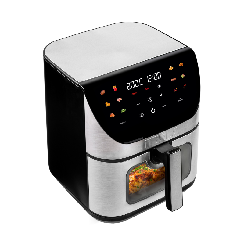 TESLA AirCook Q70 XXL WiFi Pro - Wielofunkcyjna beztłuszczowa frytkownica