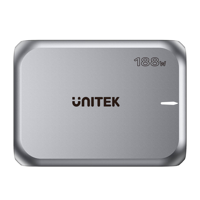 Unitek Szybka ładowarka sieciowa 2xUSB-A 3xUSB-C GAN 188W