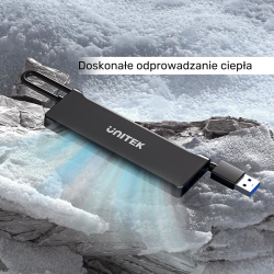 Unitek Hub USB-A 4 porty USB-A 5 Gbps | PartsPC.pl