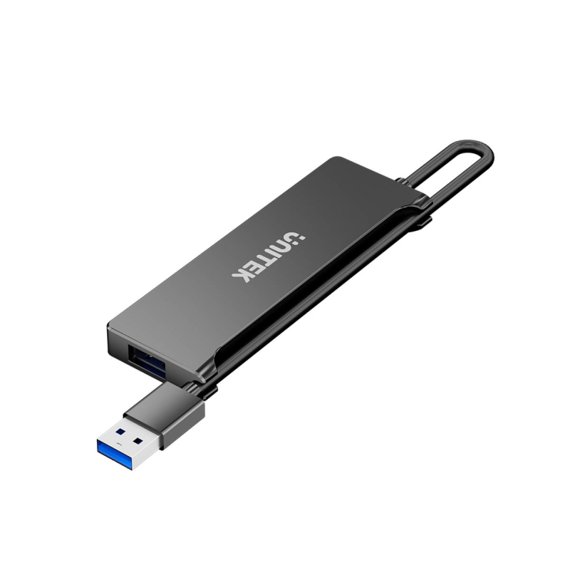 Unitek Hub USB-A 4 porty USB-A 5 Gbps | PartsPC.pl