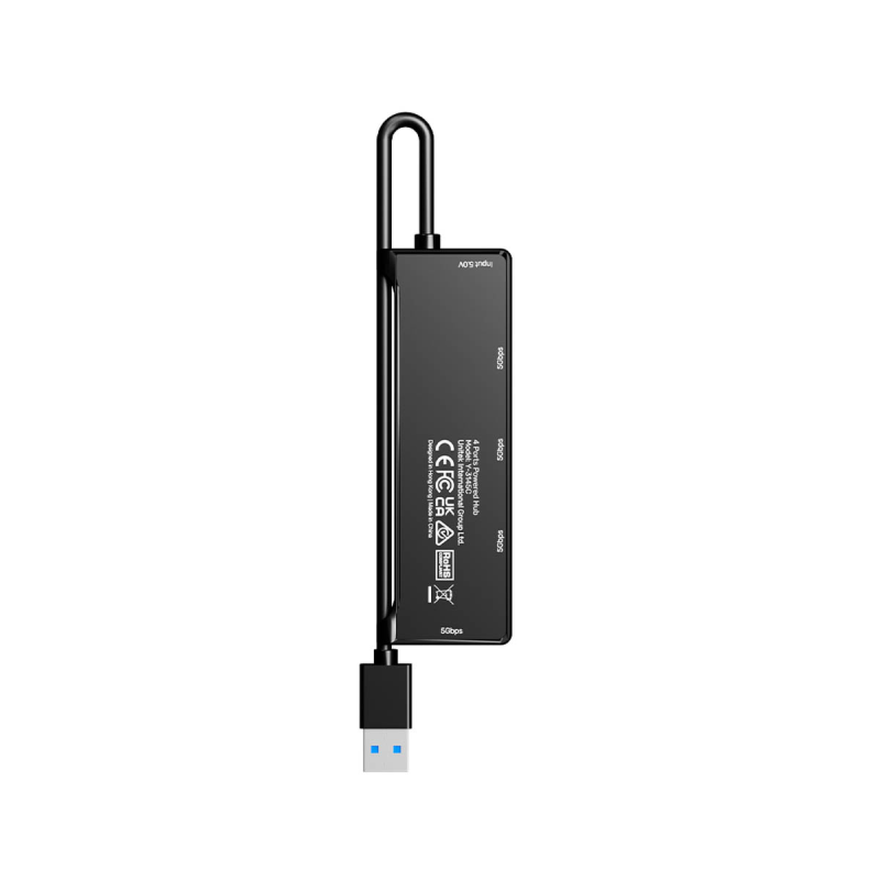 Unitek Hub USB-A 4 porty USB-A 5 Gbps | PartsPC.pl