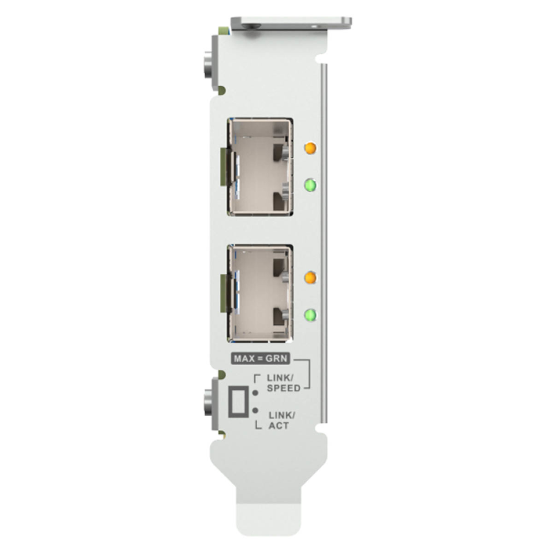 QNAP QXG-10G2SF-NXE | 2-portowa sieciowa karta rozszerzeń 10GbE SFP+