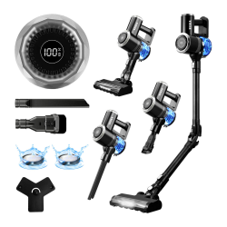 TESLA PureStar E20 Plus odkurzacz bezprzewodowy 2w1 z łamaną rurą bezworkowy