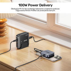 Unitek Obudowa magnetyczna SolidForce Reefer USB-C do M.2 SSD (NVMe/SATA)