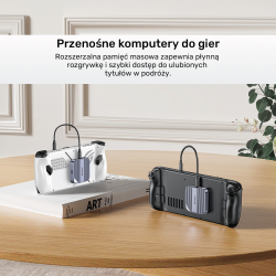 Unitek Obudowa magnetyczna SolidForce Reefer USB-C do M.2 SSD (NVMe/SATA)