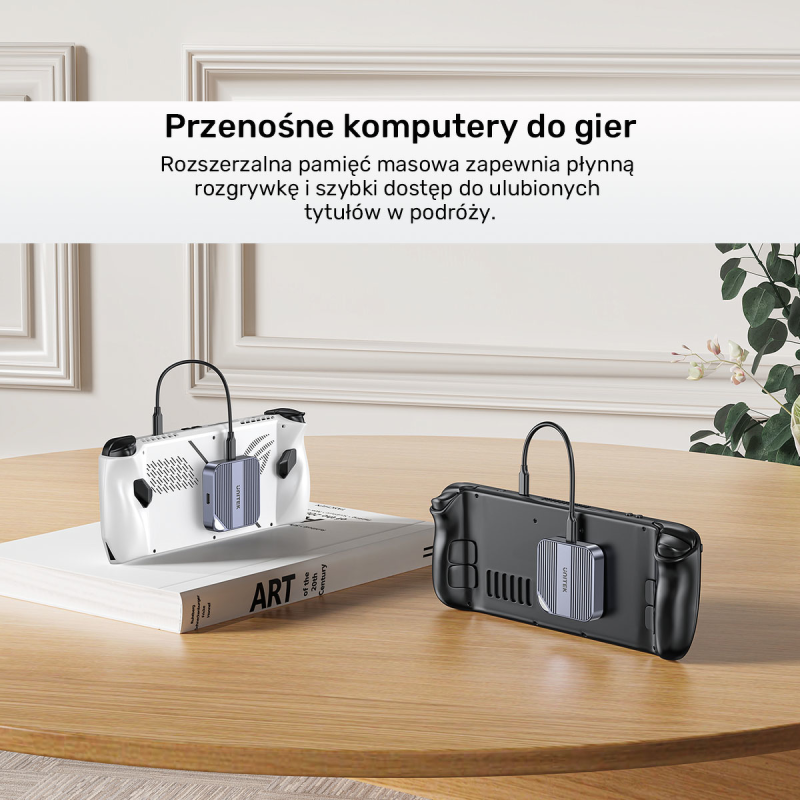 Unitek Obudowa magnetyczna SolidForce Reefer USB-C do M.2 SSD (NVMe/SATA)