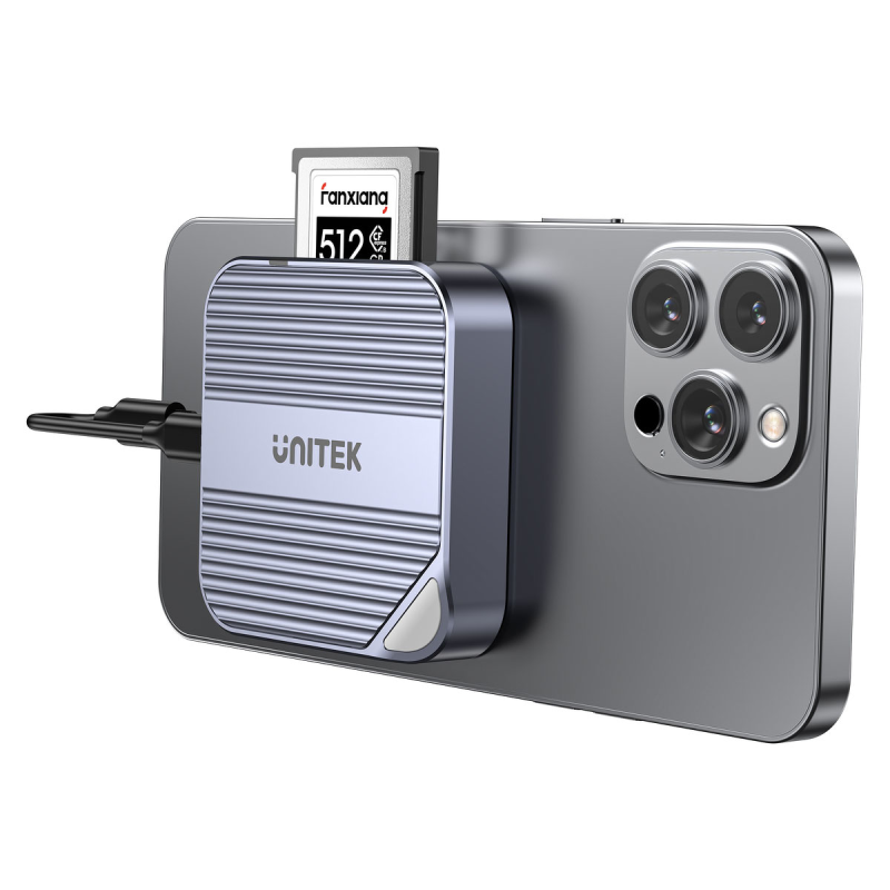 Unitek Magnetyczny czytnik kart CF Express Type B