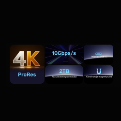 Unitek Magnetyczny czytnik kart CF Express Type B