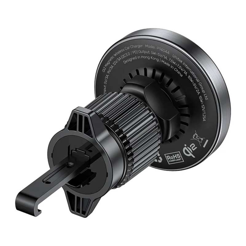 Uchwyt samochodowy Unitek Qi2