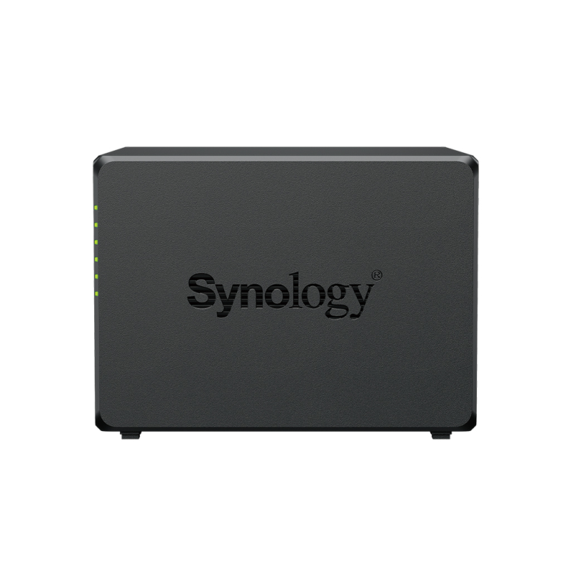 Synology DS1525+ | 5-zatokowy serwer NAS, AMD Ryzen V1500B, 2× 2.5 GbE, M.2 NVMe, Tower