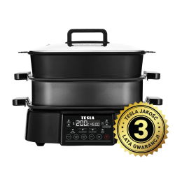 TESLA MultiCook M90 Grill wielofunkcyjny multicooker 11w1 z grillem elektrycznym czarny