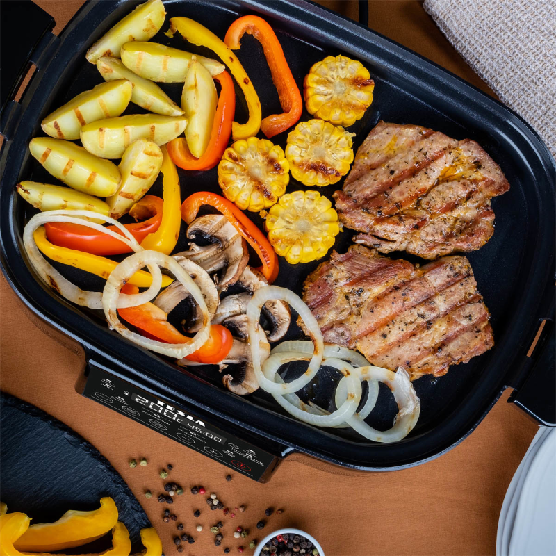 TESLA MultiCook M90 Grill wielofunkcyjny multicooker 11w1 z grillem elektrycznym czarny