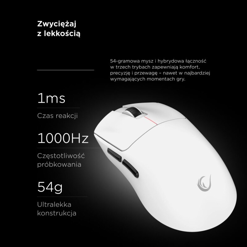 Rampage Mysz bezprzewodowa Clax PAW3311 1k Hz 24 000 DPI BT … | PartsPC.pl