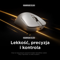 Rampage Mysz bezprzewodowa Clax PAW3311 1k Hz 24 000 DPI BT … | PartsPC.pl