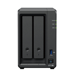 Synology DS725+ | 2-zatokowy serwer NAS, AMD Ryzen, 4GB RAM, 2.5GbE i 1GbE RJ-45, 2x M.2 NVMe, Tower