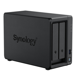 Synology DS725+ | 2-zatokowy serwer NAS, AMD Ryzen, 4GB RAM, 2.5GbE i 1GbE RJ-45, 2x M.2 NVMe, Tower