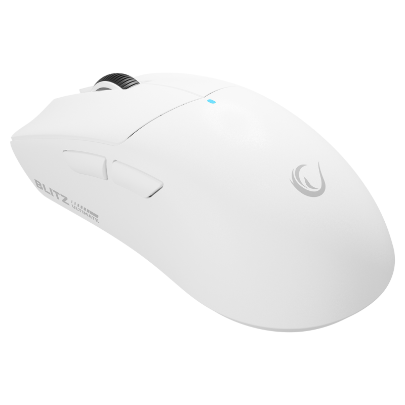 Rampage Mysz bezprzewodowa BLITZ ULTIMATE optyczna 8K 30000DPI PAW3950 Biała