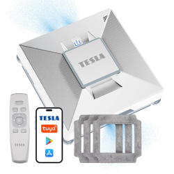 TESLA Robot do mycia okien W800 WiFi z aplikacją mobilną biały