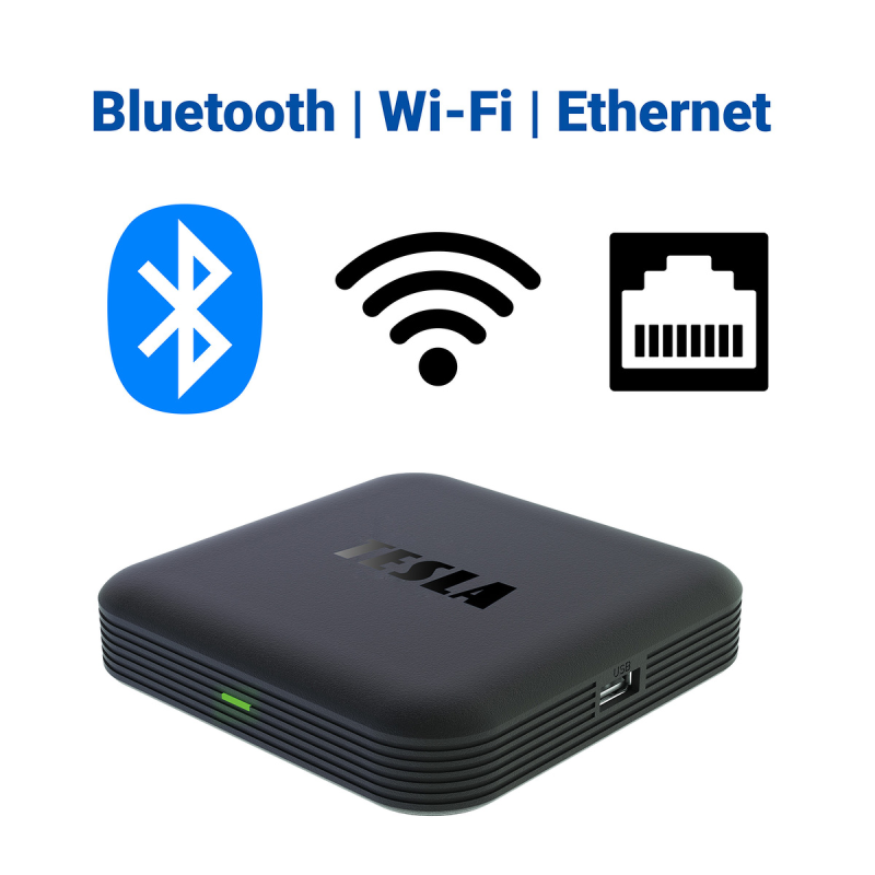 TESLA Odtwarzacz multimedialny XG600 4K, Google TV, Dolby Atmos czarny