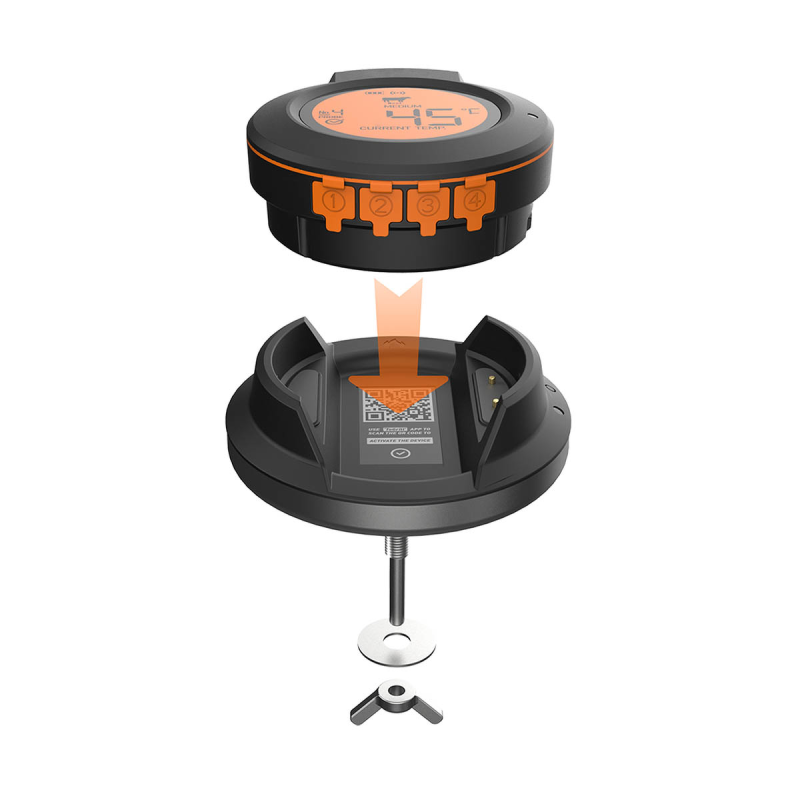 Tesla Cook BBQ 150 termometr do mięsa z sondą Bluetooth 5.2 i aplikacją mobilną