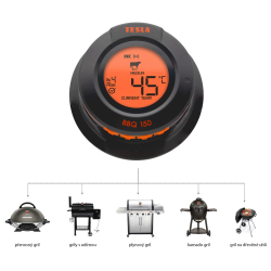 Tesla Cook BBQ 150 termometr do mięsa z sondą Bluetooth 5.2 i aplikacją mobilną