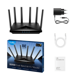 CUDY WR6500H BE6500 Multi Gigabit Wi-Fi 7 Mesh Router