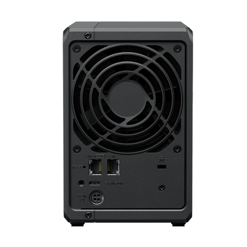 Synology DS725+ /12T | 2-zatokowy serwer NAS w zestawie z dyskami o łącznej pojemności 12TB, Tower