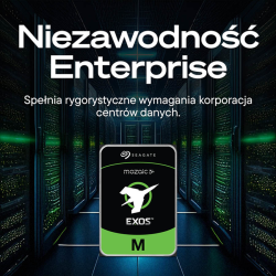 Seagate Exos M ST30000NM004K 30TB SATA - Dyski twarde | PartsPC.pl