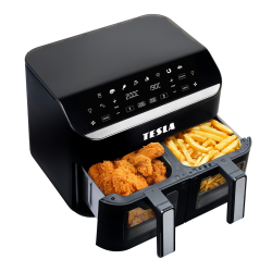 TESLA AirCook DualZone Q460 XXL Multifunkcyjny air fryer dwukomorowy 9l