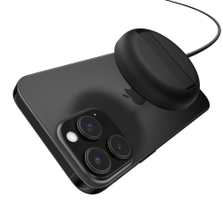 Belkin Ładowarka magnetyczna, Qi2 15W, rozkładana, zasilacz 20W, czarna